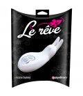 VIBRADOR SILICONE BUNNY LE RÊVE BRANCO