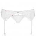 OBSESSIVE CHARMS GARTER BELT WHITE