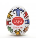 CAJA CON 6 MASTURBADORES TENGA EGG KEITH HARING DANCE