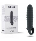 FUNDA CON EXTENSIÓN PARA EL PENE SONO Nº32 GRIS