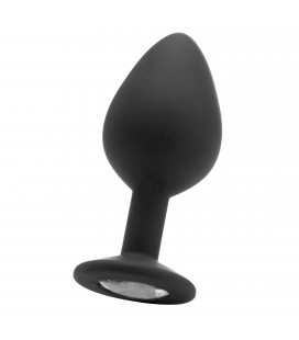 PLUG ANAL DIAMOND BUTT PLUG GRANDE PRETO