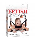 SOPORTE POSITION MASTER CON ESPOSAS FETISH FANTASY SERIES NEGRO