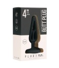 PLUG ANAL EN SILICONA PLUG & PLAY 4” NEGRO