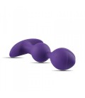 PLUG ANAL PULL BALLS TOUCH ENJOY ROXO