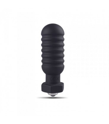 PLUG ANAL VIBRATÓRIO BOMB DARK SIDE PRETO