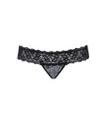 OBSESSIVE LACEA 2 THONG PACK BLACK AND ORANGE