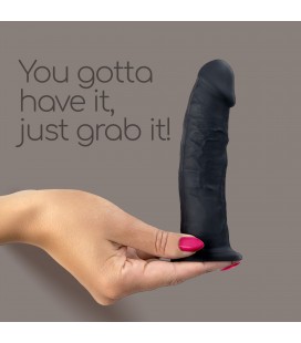 DILDO PREMIUM SILICONE TESSUDO 6" CHOCOLATE CRUSHIOUS