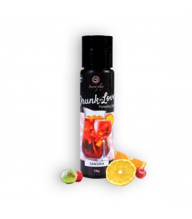 BALSAMO LUBRICANTE SABOR SANGRIA DRUNK IN LOVE SECRET PLAY 60ML