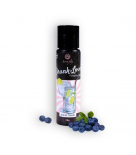 BALSAMO LUBRICANTE SABOR GIN TONICO DRUNK IN LOVE SECRET PLAY 60ML