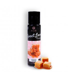 GEL LUBRICANTE CON SABOR A CARAMELO DE NATA SWEET LOVE SECRET PLAY 55ML