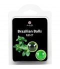 KISSABLE LUBRICANT BALLS MINT FLAVOUR 2 x 4GR