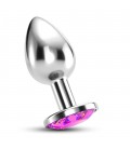 CRUSHIOUS BIJOU ANAL JEWEL PLUG PINK SMALL WITH FREE VELVETY BAG