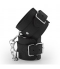 BONDAGE LOVE LEATHER HANDCUFF CRUSHIOUS BLACK