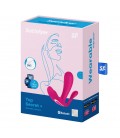 ESTIMULADOR DEL PUNTO-G Y ANAL TOP SECRET + CON APP SATISFYER ROSA