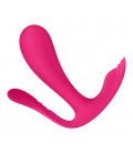 ESTIMULADOR DEL PUNTO-G Y ANAL TOP SECRET + CON APP SATISFYER ROSA