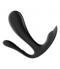 ESTIMULADOR DEL PUNTO-G Y ANAL TOP SECRET + CON APP SATISFYER NEGRO