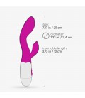 CRUSHIOUS CHERIE RABBIT VIBRATOR WITH WATERBASED LUBRICANT INCLUDED