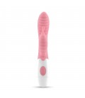 CRUSHIOUS GUMMIE RABBIT VIBRATOR PINK WITH WATERBASED LUBRICANT INCLUDED