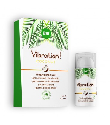 GEL COM VIBRAÇÃO VEGAN VIBRATION COCO INTT 15ML