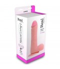 DILDO REALÍSTICO REAL RAPTURE FIRE PASSION 9'' BRANCO