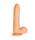 DILDO REALÍSTICO REAL RAPTURE FIRE PASSION 9'' BRANCO