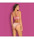 OBSESSIVE NUDELIA TOP SET PINK