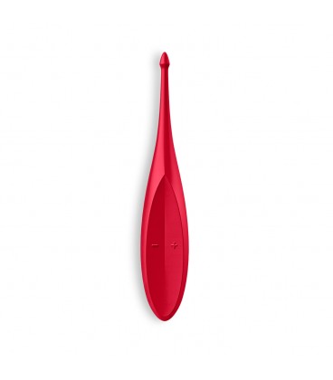 VIBRADOR TWIRLING FUN SATISFYER VERMELHO