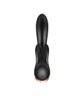 VIBRADOR DOUBLE FLEX CON APP SATISFYER NEGRO