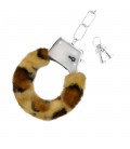 ALGEMAS DE PELUCHE LOVE CUFFS CRUSHIOUS LEOPARDO