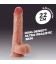 CRUSHIOUS INVIKTUS 8,5 LIQUID SILICONE DILDO FLESH